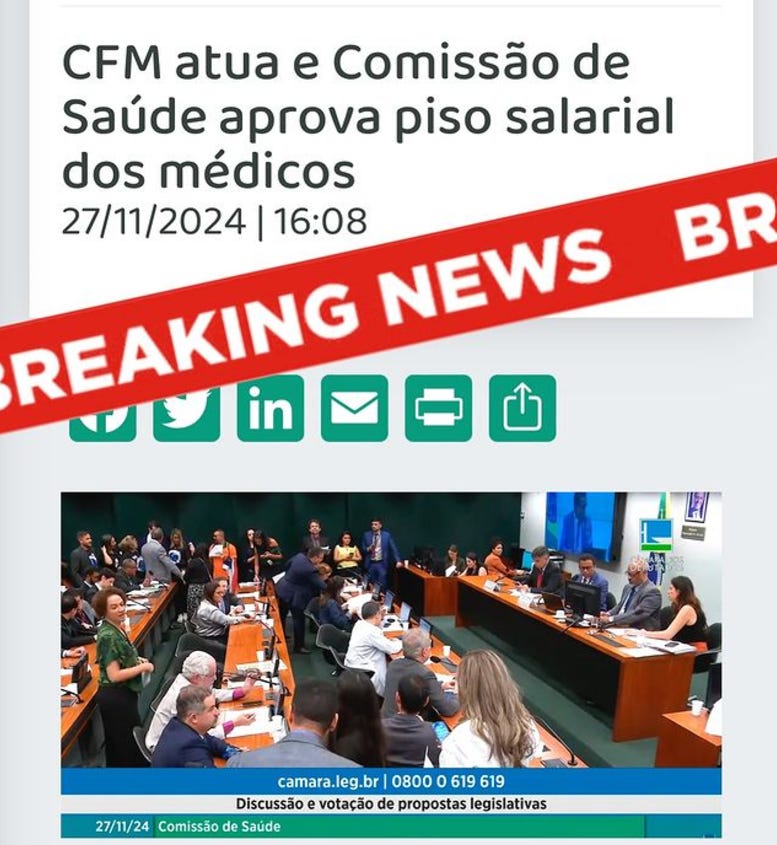 A Importância do Piso Salarial para Médicos